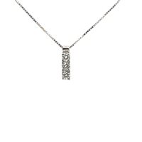 Collana Cianfrone Gioielli Donna Trilogy in Oro Diamante 0.25 Ct COOR-32-198 - COOR-32-198